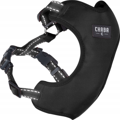 Parzmore për qen Chaba Guard Comfort XS, e rregullueshme, reflektuese, e zezë