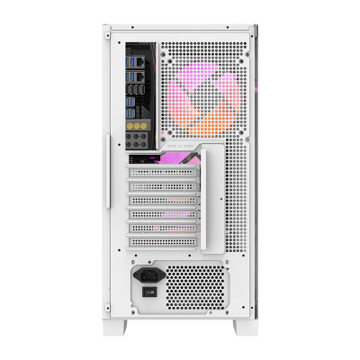 Kase kompjuteri DarkFlash DRX70 Mesh, MIDI Tower, 4 ventilatorë RGB, e bardhë
