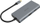 Docking stacion Akasa USB Type-C 9‑në‑1, 4K HDMI, PD 100W, gri