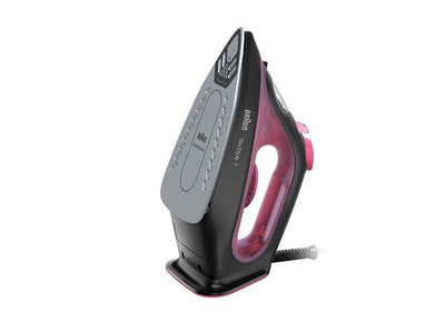 Hekuri me avull Braun TexStyle 1 SI1070PU, 2000W, 220ml, i zi/rozë
