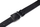 Rrip lëkure Peterson Wide Belt, 2.7cm, tokëz drejtkëndore, i zi