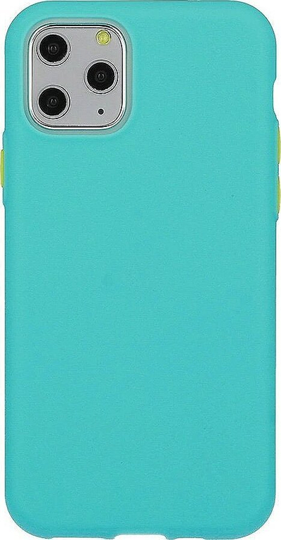 Maskë silikon Mocco Soft Cream për Apple iPhone 12 12 Pro, jeshile