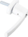 Dorezë dritareje me çelës Window Handle 23438, universale, plastike dhe metal, e bardhë