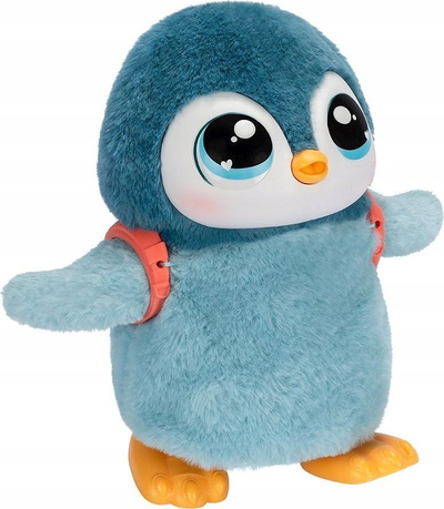 Lodër interaktive Little Live Pets Walking Penguin COBI 26535, 25 tinguj, blu
