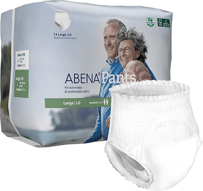 Pelena për të rritur ABENA Pants L0, 14 copë