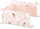 Mbrojtës shtrati bebesh Babyono Bed Bumper Muslin Fairies, 120x60 cm, pambuk, rozë