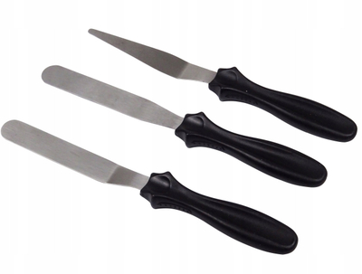 Сет кујнски шпатули Roy BB1693, 3 парчиња, шарени