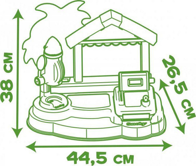 Set lodrash Smoby (310545), 38 pjesë