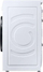 Rrobalarëse Samsung WW80T304MBW, 8 kg, D, 1400 rpm, e bardhë