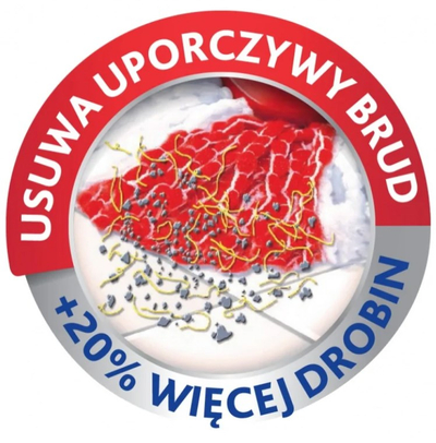 Refill për mop Vileda Turbo 2in1, koka zëvendësuese, për dysheme të forta, e bardhë