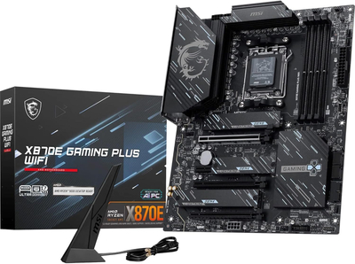 Motherboard MSI X870E Gaming Plus WiFi, AMD X870E, Socket AM5, ATX