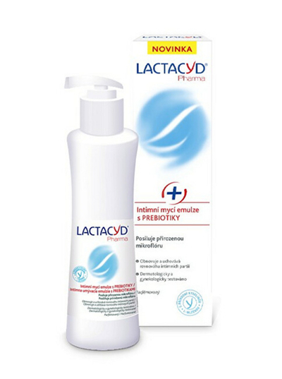 Emulsion pastrues intim Omega Pharma Lactacyd Pharma Prebiotic Plus, 250 ml
