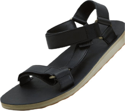 Sandale Teva Original Universal Leather, lëkurë, taban sintetik, ngjyrë kafe