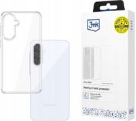 Mbulesë mbrojtëse 3MK Armor Case për Samsung Galaxy A36 A56, rezistente ndaj goditjeve, plastike, e zezë