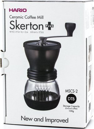 Mulli kafeje	Hario Skerton Plus MSCS-2DTB, e zezë