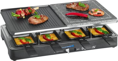 Grill elektrik Bomann RG 2279 CB, 1200–1400W, 46x23cm, i zi