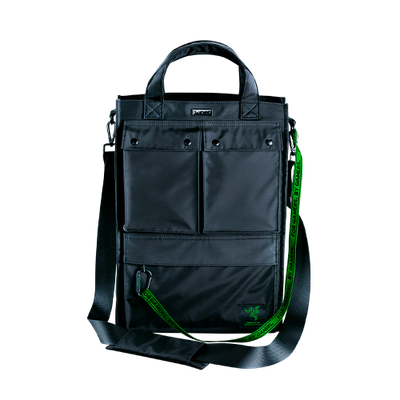 Çantë tote Razer Xanthus, shumëpërdorimshme, me rrip krahu, e zezë