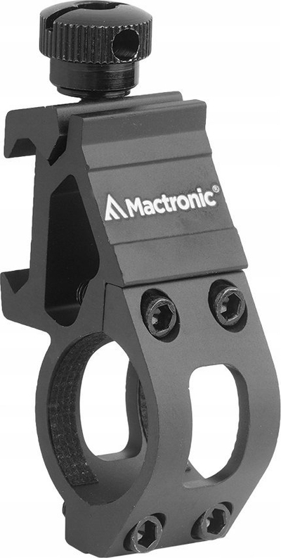 Mbajtëse elektrik dore Mactronic Picatinny, alumin, për 20–23 mm, e zezë