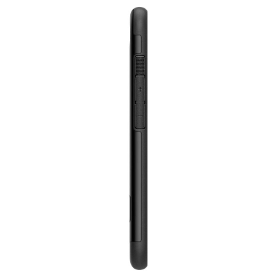 Kapak telefoni Spigen Slim Armor Mag, për iPhone 16E, MagSafe, i zi