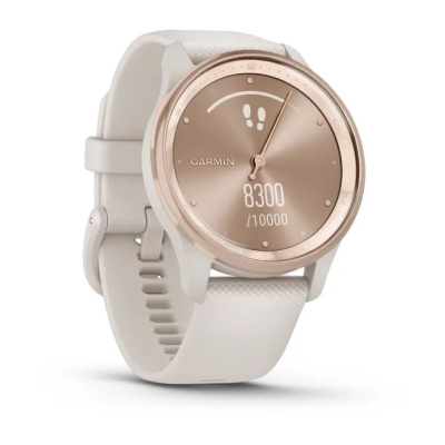 Orë e mençur Garmin Vivomove Trend 40mm, Bluetooth, Garmin Pay, ngjyrë ivory