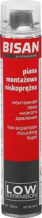 Shkumë montimi profesionale Low Expansion, poliuretan, 750ml