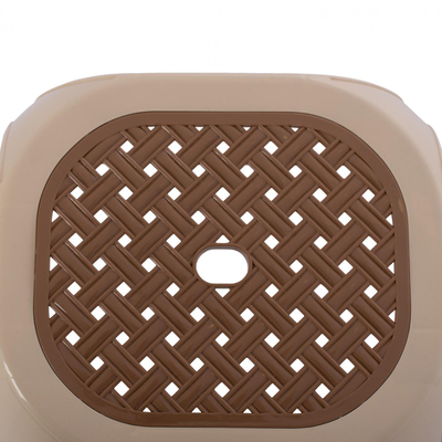 Stol plastike 38.5×35.5×46.5 cm (HM5823.02), bezhë