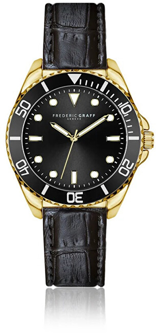 Orë burrash Frederic Graff Siemens Gold FDX-BC001Q20G, e zezë