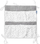 Organizues krevati Sensillo Bed Organizer Waffle Dandelions, 5 xhepa, pambuk, gri grafit