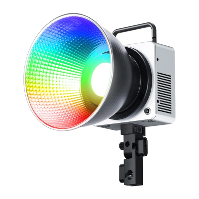 Dritë video LED Neewer HB80C, 80W RGBWW, bateri 72Wh, e argjendtë