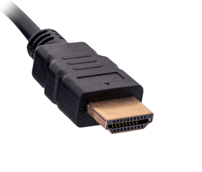 Kabllo adapter HDMI në VGA me audio, 20 cm, e zezë