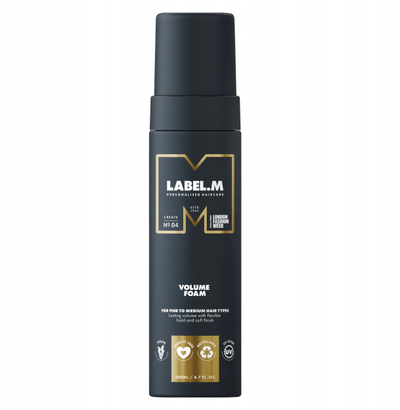 Пена за коса Label.m Fashion Edition Luxury Volumising, 200 ml, за сите типови коса