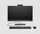 Kompjuter All in One HP ProOne 240 G10, 23.8" IPS FHD, Intel Core i3 N300, 8GB RAM, 256GB SSD, i bardhë