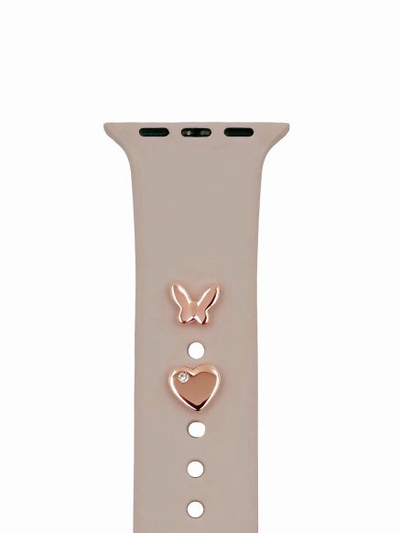 Stoli për rrip ore OEM Butterfly, metal, rozë gold