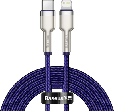 Kabllo Baseus USB-C - Lightning, vjollcë