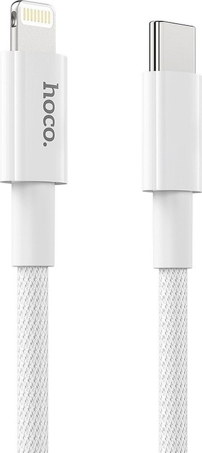 Kabllo kariku Hoco X56, Type C në Lightning, PD 20W 3A, 1m, e bardhë