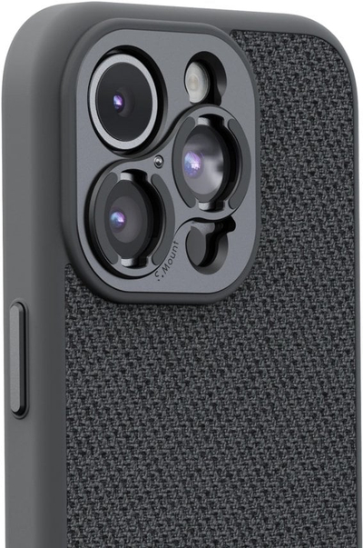 Këllëf telefoni ShiftCam S.Mount për iPhone 16, 6.1", i fortë ndaj rënieve, gri e errët