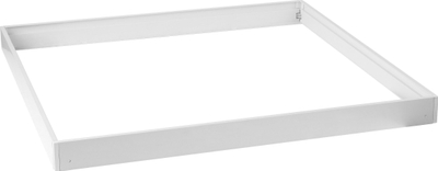 Kornizë mbipopull për panel LED, 60x60 cm, alumin, e bardhë