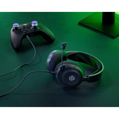 Kufje gaming SteelSeries Arctis Nova 1X, me mikrofon, me kabllo, ngjyrë e zezë