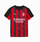 Fanellë futbolli fëmijësh Puma AC Milan Home 2025/26, poliestër, e kuqe e zezë