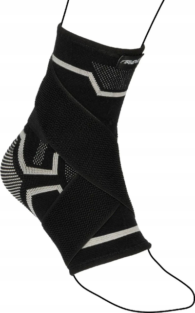 Mbajtëse kyçi këmbe Avento Ankle Compression Support, madhësia S/M, kompresion elastik, e zezë