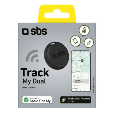 Lokalizues GPS SBS Tracker, për Android dhe iOS, me alarm 60 dB, i zi