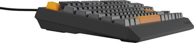 Tastierë mekanike Genesis Thor 230 TKL, Outemu Red, RGB, gri e zezë