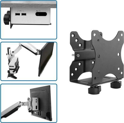 Mbajtëse VESA për thin client StarTech.com, rregullushe, mban der në 5 kg, e zezë