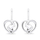 Vathё Brilio Silver Heart EA443W