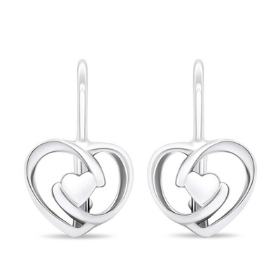 Vathё Brilio Silver Heart EA443W