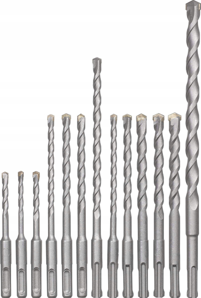 Set shpuese betoni Einhell SDS Plus, 12 copa, 5–14 mm
