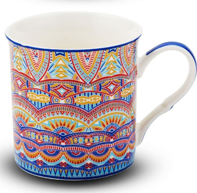Set filxhanësh NAVA Colorful Mugs, 4 copa, porcelani 330 ml, shumëngjyrësh
