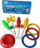 Set zhonglimi SPARTAN Juggling, topa dhe unaza, shumëngjyrësh