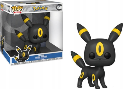 Figurë vinili Funko POP Jumbo Pokemon Umbreon, koleksionuese, shumëngjyrëshe