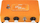 Фаз педал за гитара Warm Audio WA FTB Foxy Tone Box, ефект octave up, портокалов